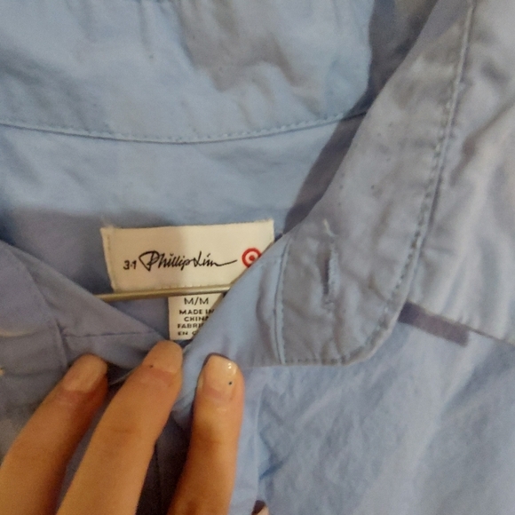 3.1 Phillip lim botton down shirt size M - Picture 4 of 5
